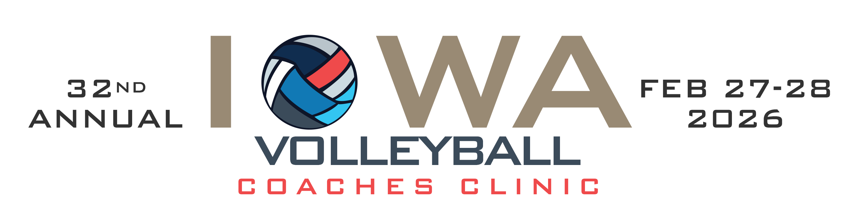2026 Iowa Volleyball Coaches Clinic (32nd Annual)                                                                               